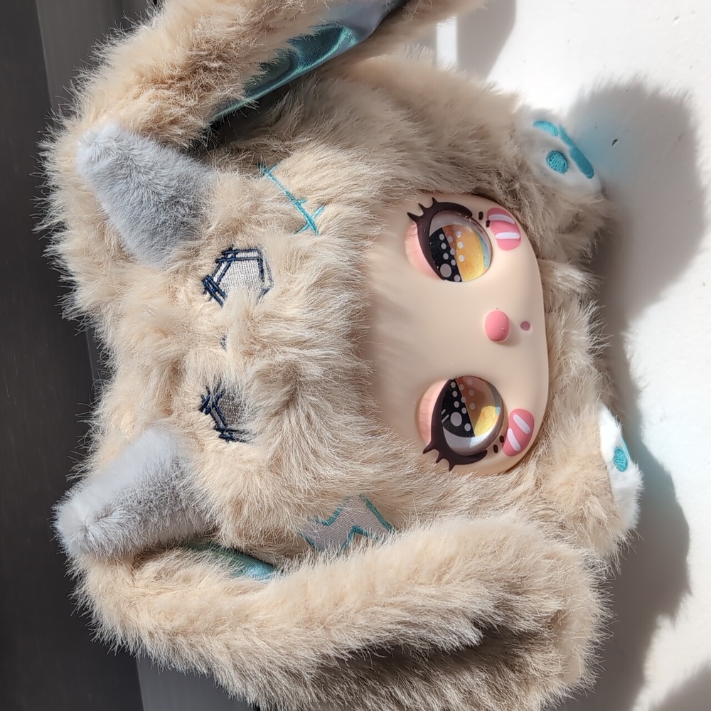 😍New Collectible Plush Liila Marshmallow Bunny Bag - Picture 4 of 11